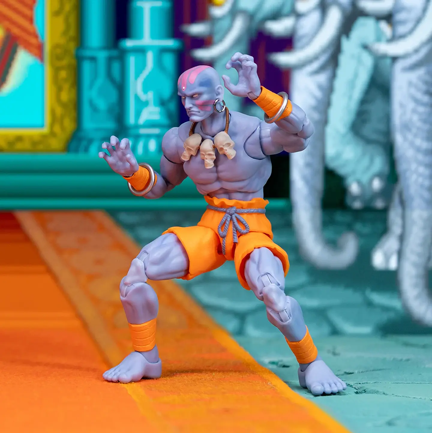 Ultra Street Fighter II Dhalsim Player 2 Deluxe Figura de Acción 15 cm 5