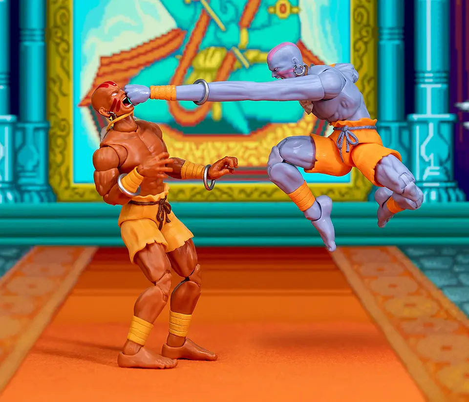 Ultra Street Fighter II Dhalsim Player 2 Deluxe Figura de Acción 15 cm 7