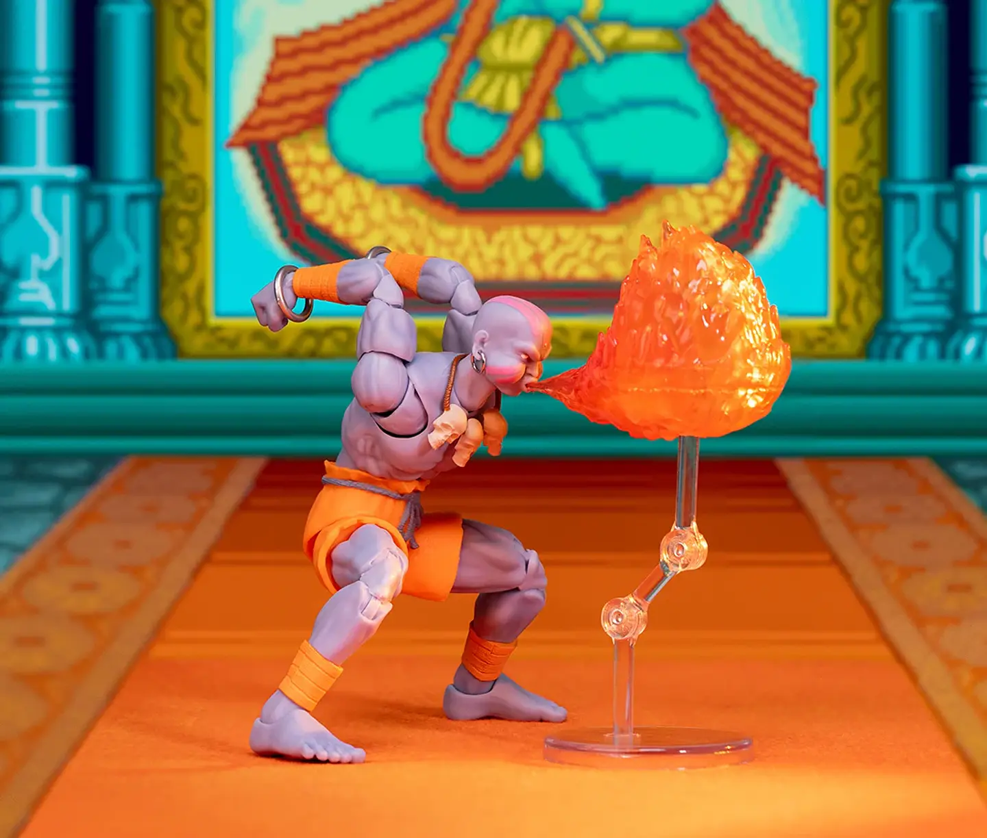 Ultra Street Fighter II Dhalsim Player 2 Deluxe Figura de Acción 15 cm 8