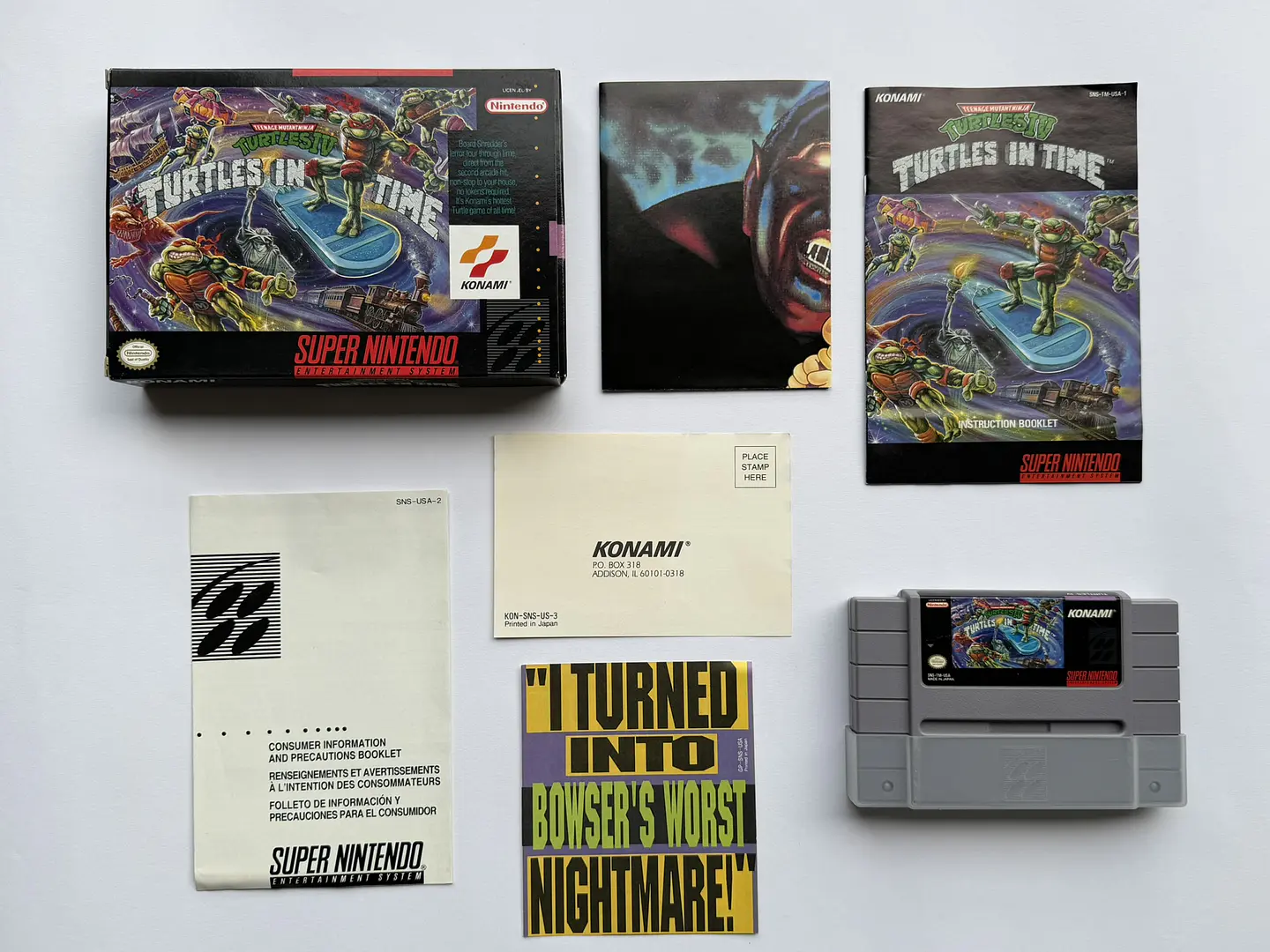 Teenage Mutant Ninja Turtles 4 - Turtles in Time CIB 2