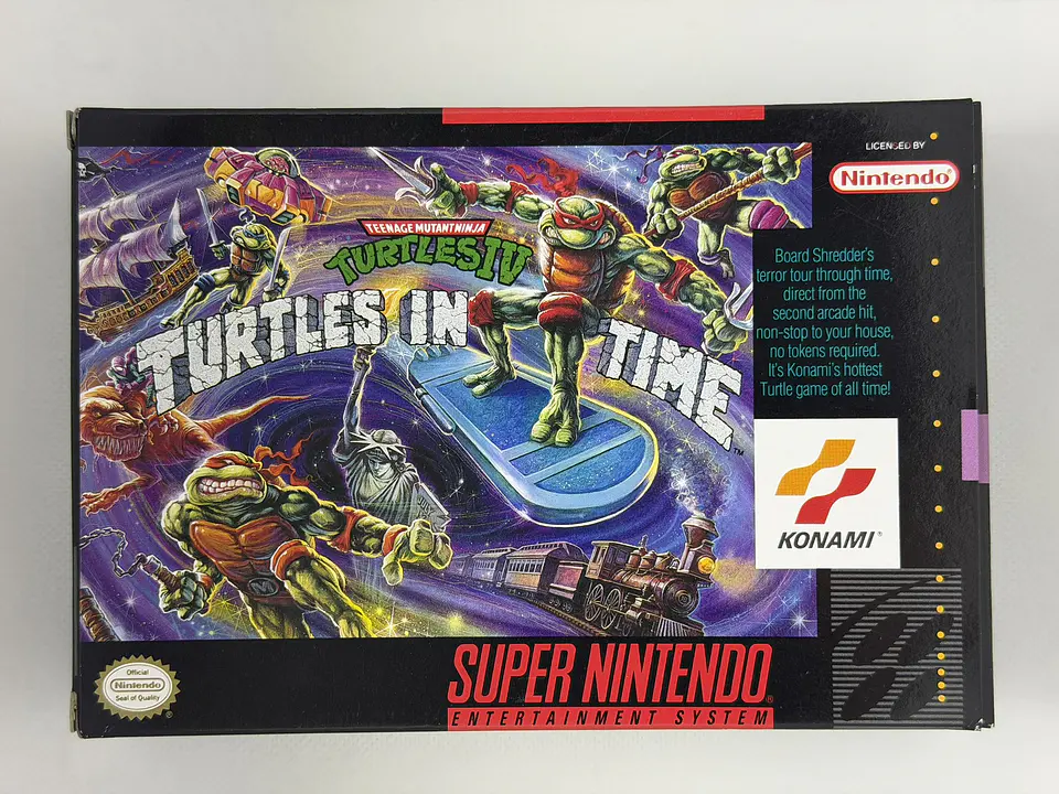 Teenage Mutant Ninja Turtles 4 - Turtles in Time CIB 1
