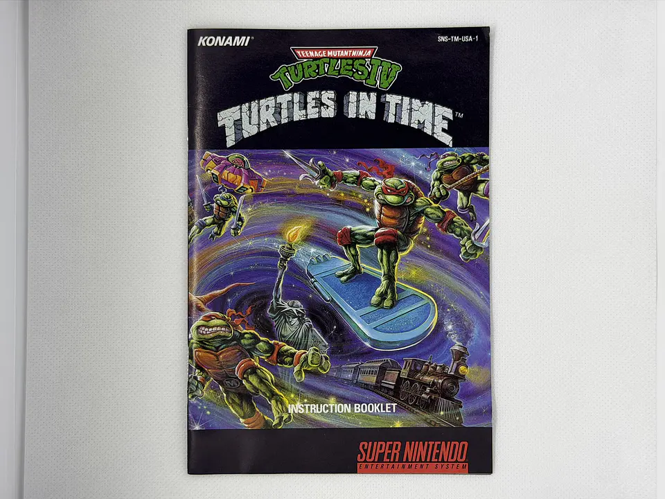 Teenage Mutant Ninja Turtles 4 - Turtles in Time CIB 6