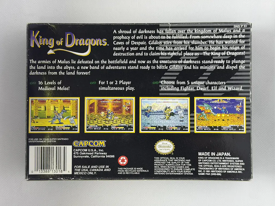 King Of Dragons CIB 10