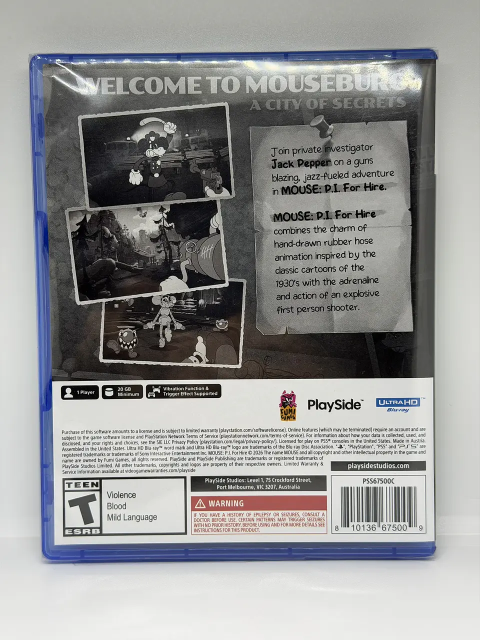Mouse P.I. For Here 3