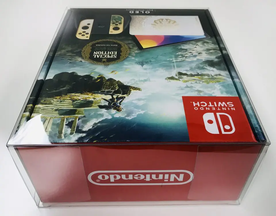 Protector PET para Caja de Consola Nintendo Switch OLED 3