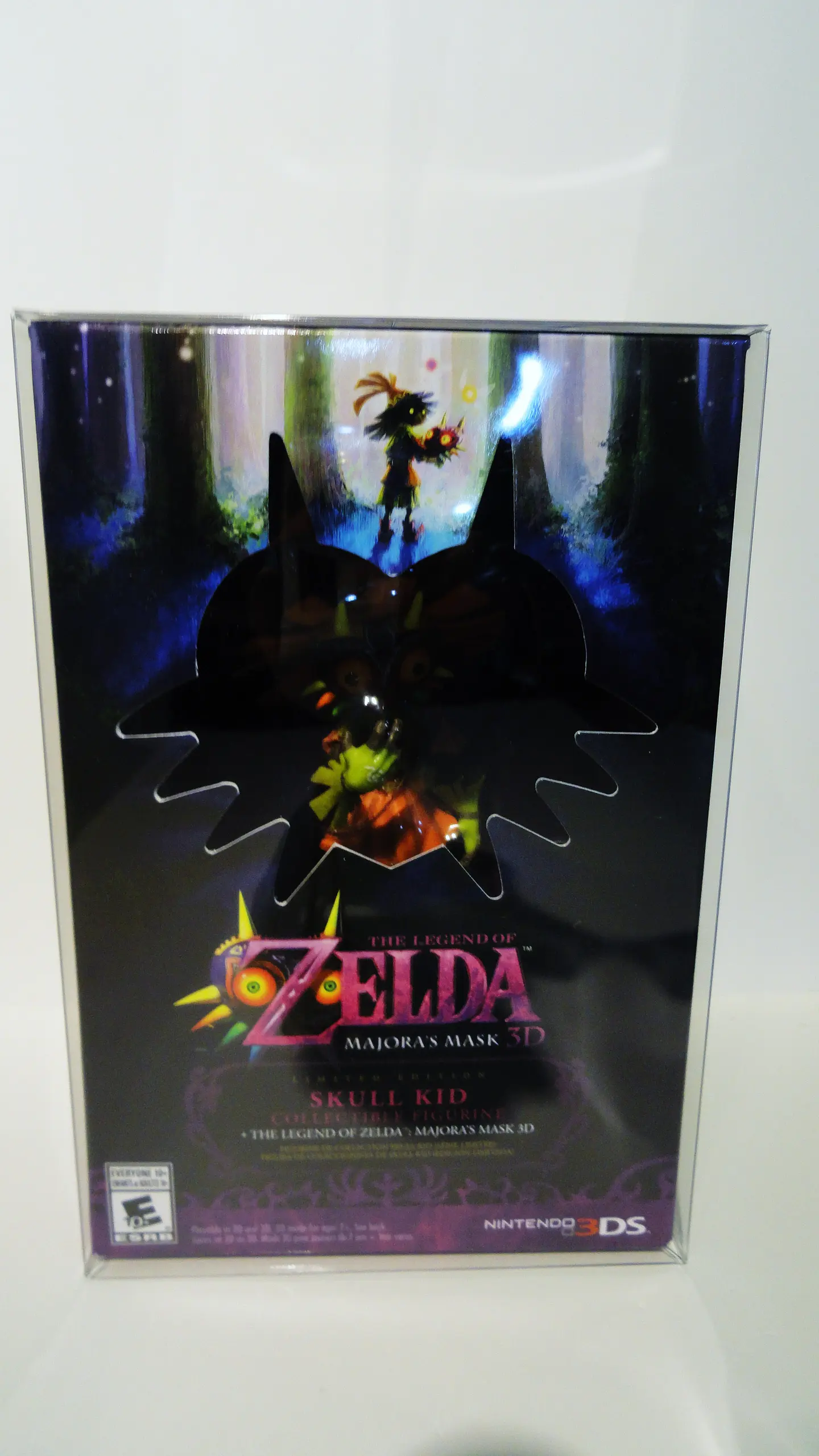 Protector PET para Caja de Juego TLOZ Majora´s Mask Skull Kid Nintendo 3DS 3