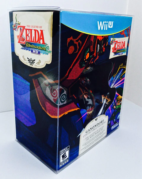 Protector PET para Caja de Juego TLOZ Wind Waker HD Wii U
