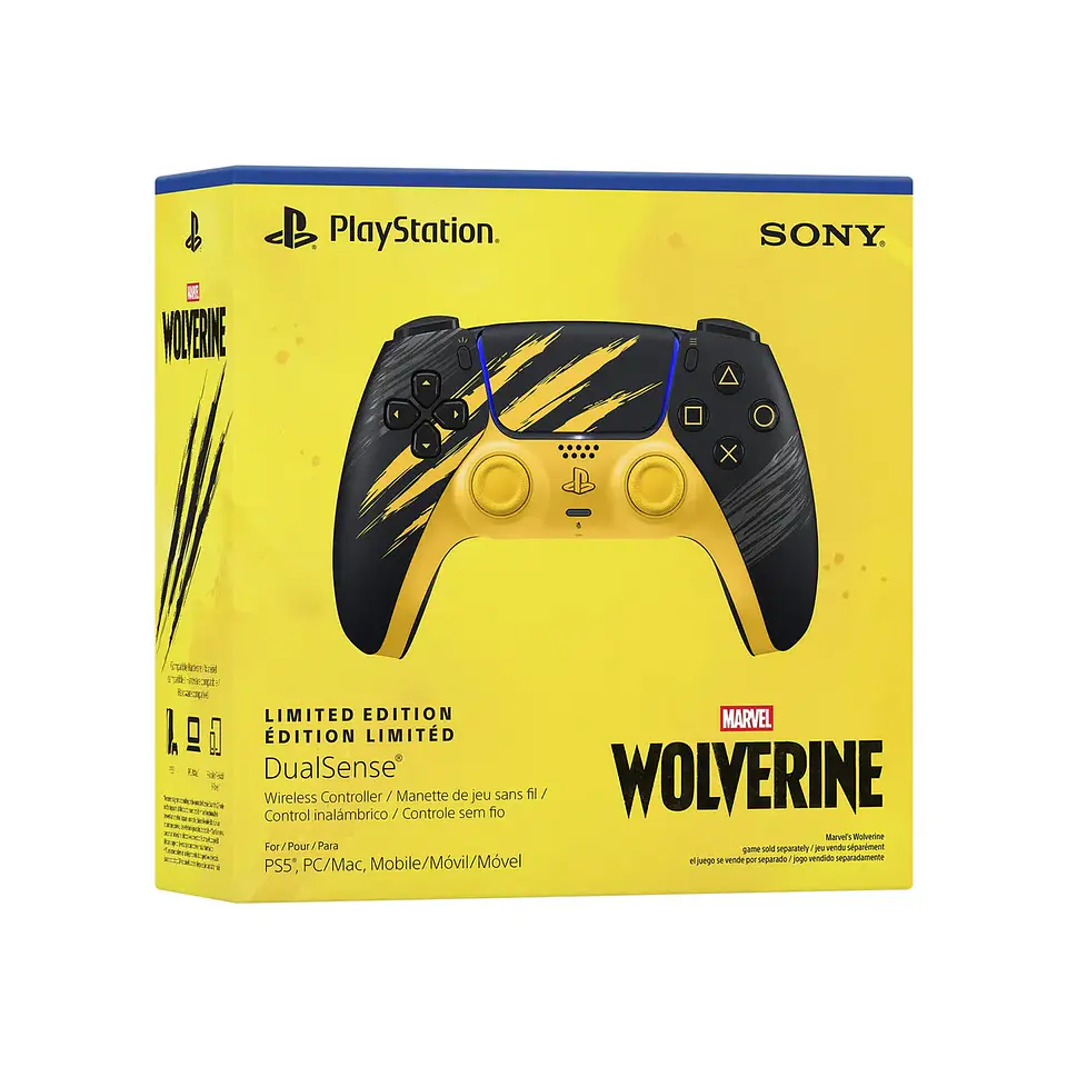 PlayStation Dualsense Edición Limitada Marvel Wolverine PS5 2