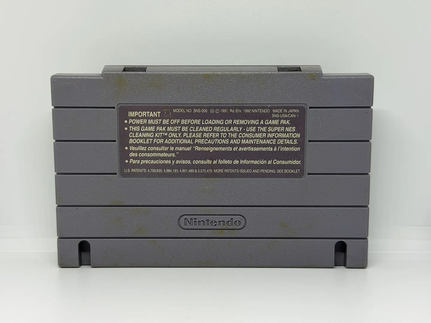 Consola Super Nintendo FAT 6