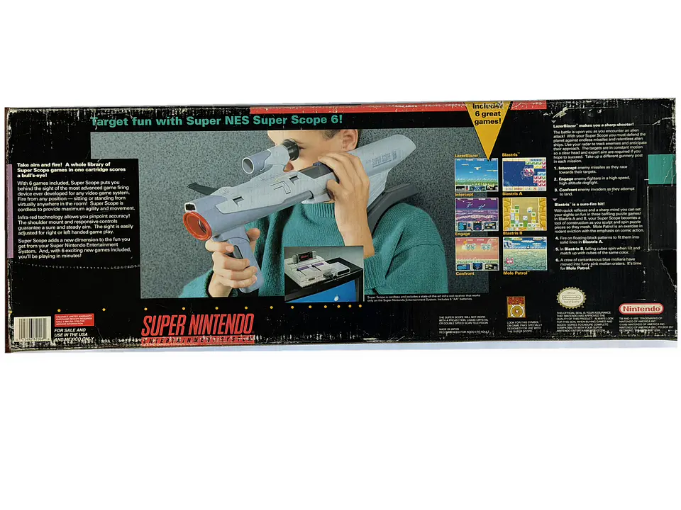 Super NES Super Scope 6 2