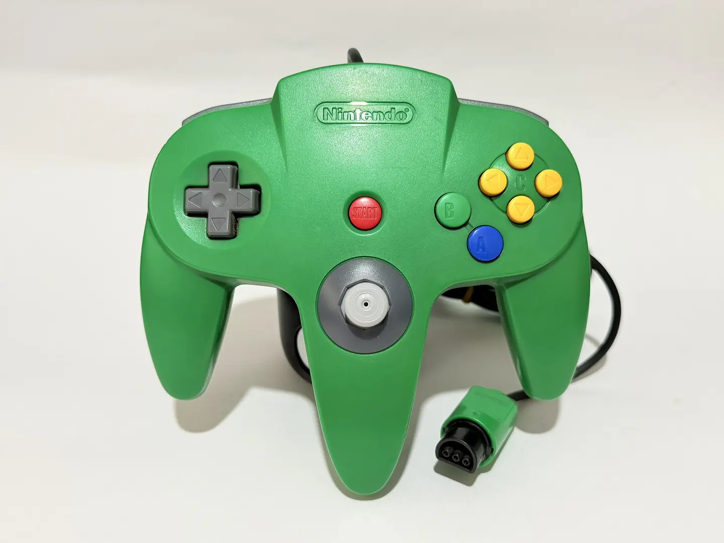 Control Nintendo 64 Original Green 1