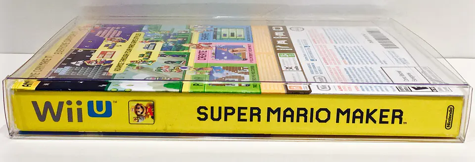 Protector PET para Juego Super Mario Maker Wii U 2