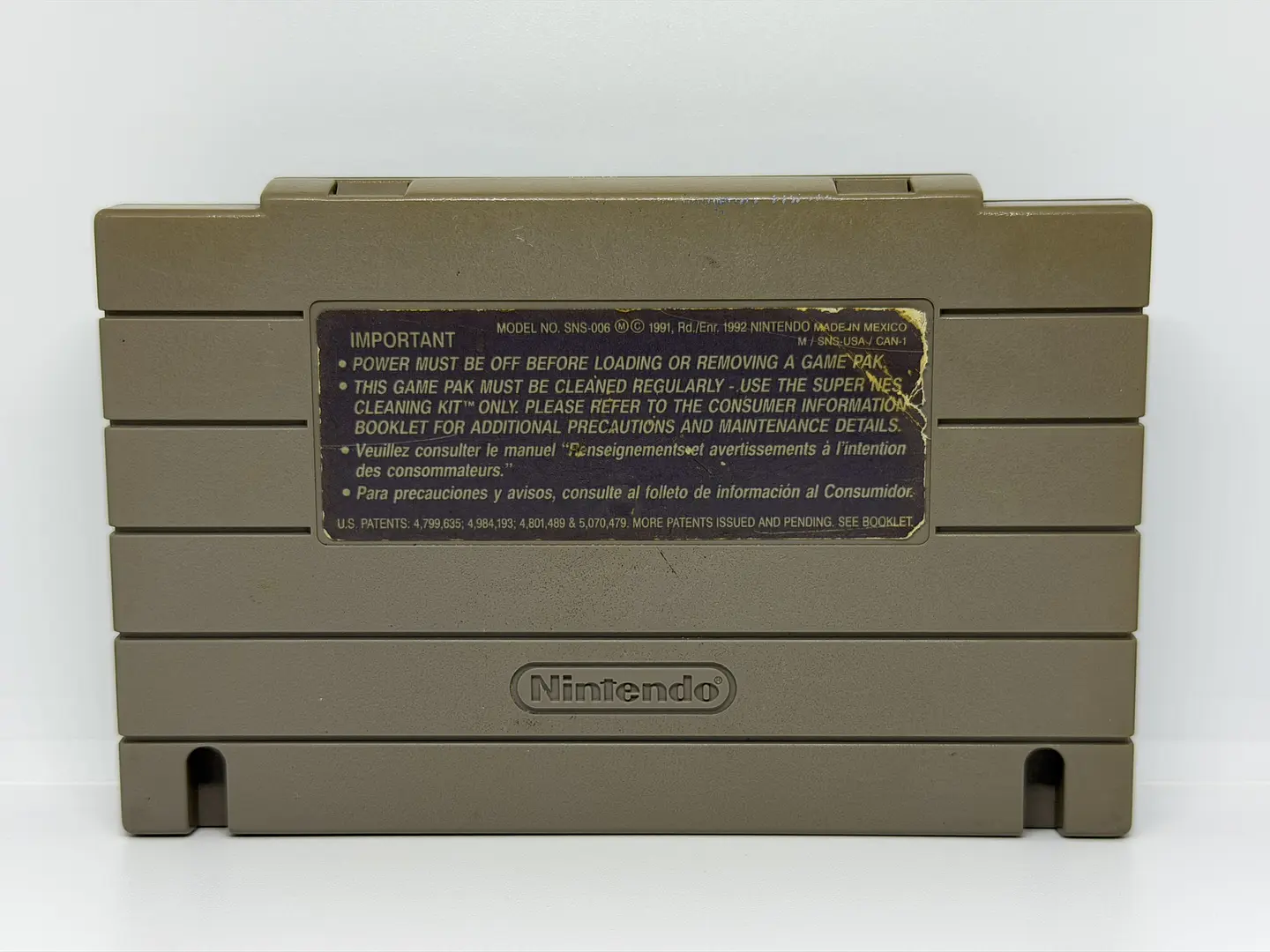 Mega Man 7 (Relabel) 3