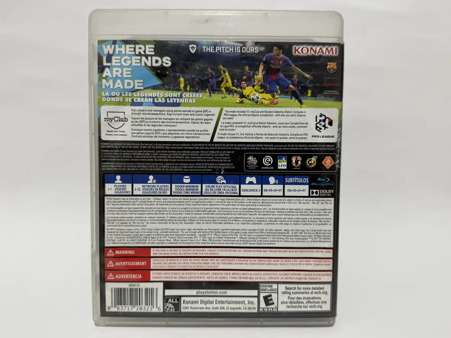PES 2018 3