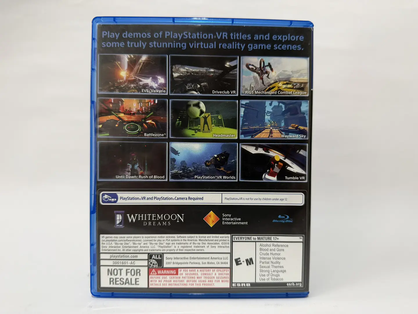 PlayStation VR Demo Disc 3
