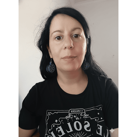 Aros diseño único hecho a mano - Tapitas pintadas a mano