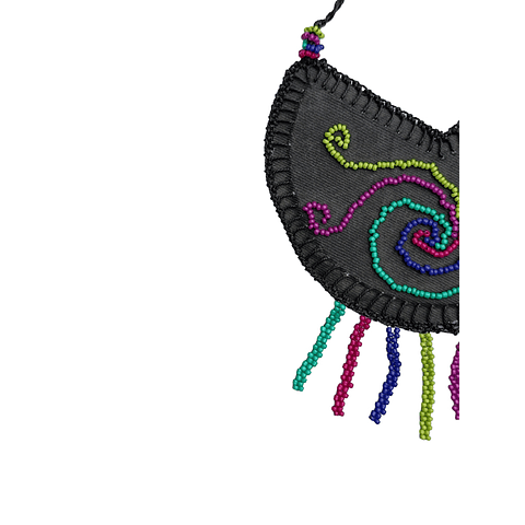 Collar ajustable diseño único hecho a mano - CO02