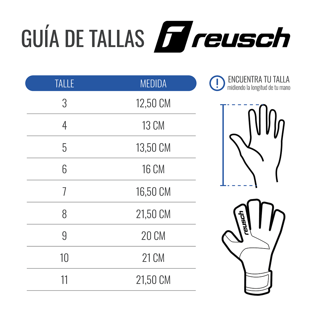Guante Arquero Reusch Attrakt Starter Solid Junior GK25