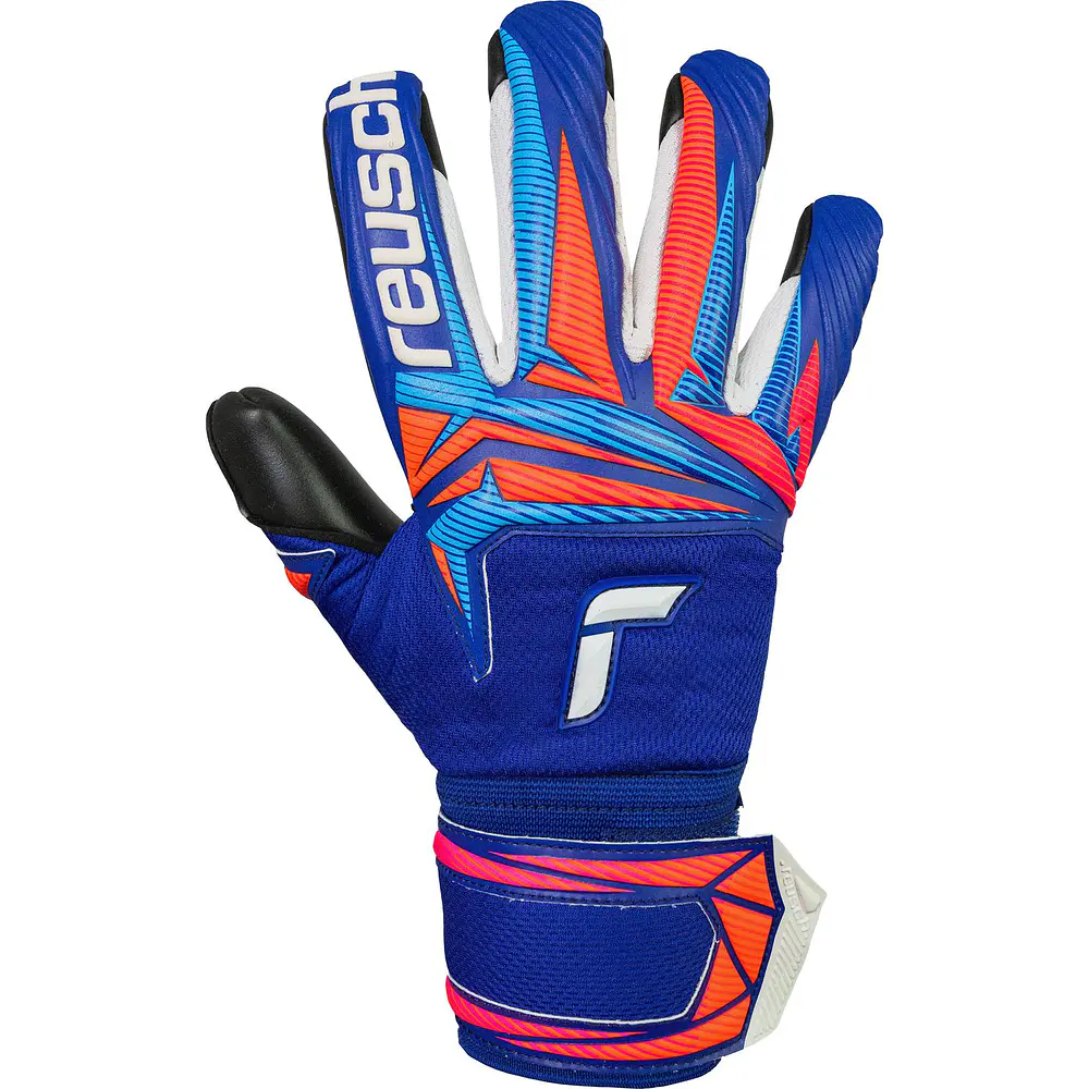Guante Arquero Reusch Attrakt Infinity Evolution NC Azulino GK26