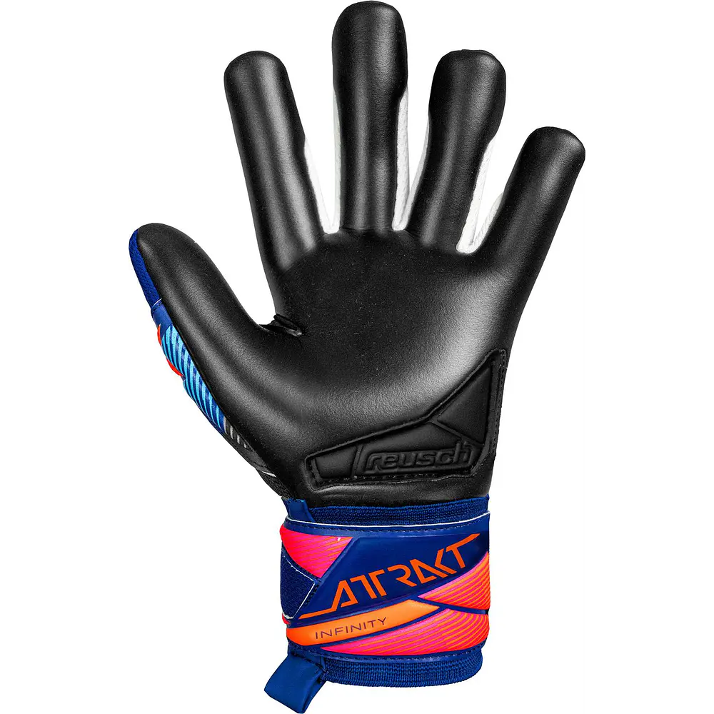 Guante Arquero Reusch Attrakt Infinity Evolution NC Azulino GK26
