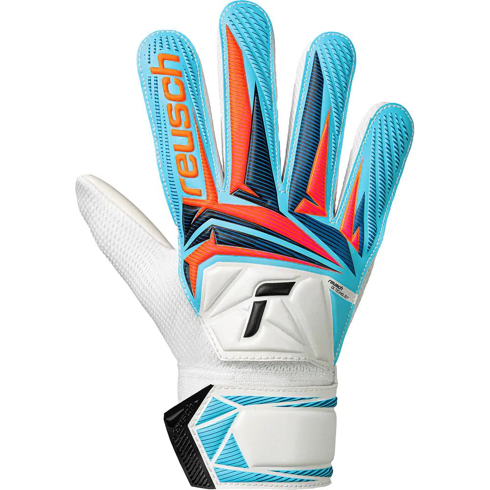 Guante Arquero Reusch Attrakt Starter Solid Jr Blanco GK26