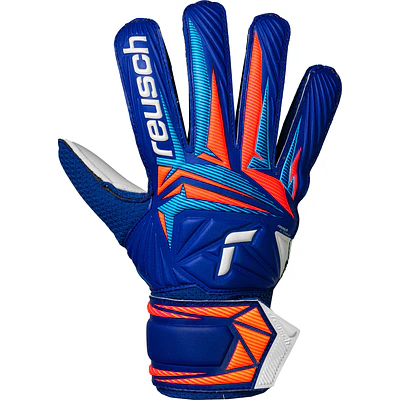 Guante Arquero Reusch Attrakt Starter Solid Jr Azulino GK26