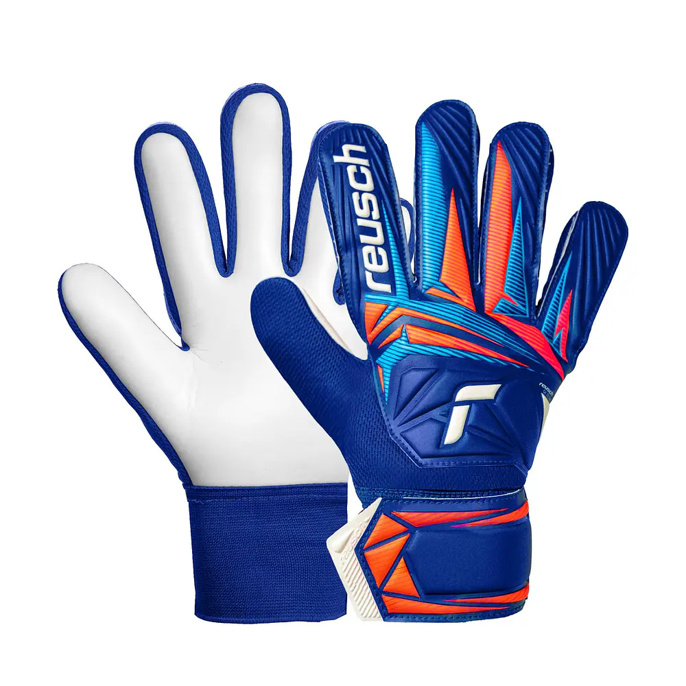 Guante Arquero Reusch Attrakt Starter Solid Junior Azulino GK26