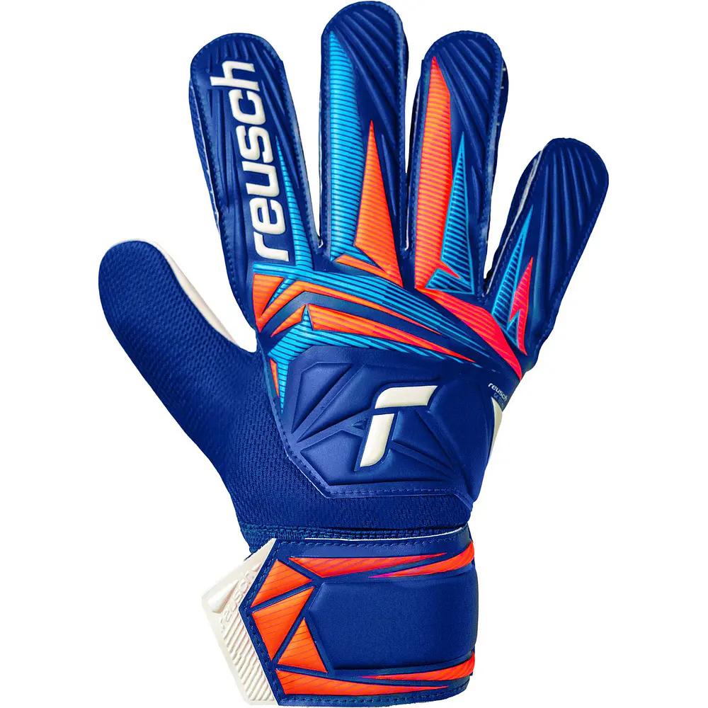 Guante Arquero Reusch Attrakt Starter Solid Junior Azulino GK26