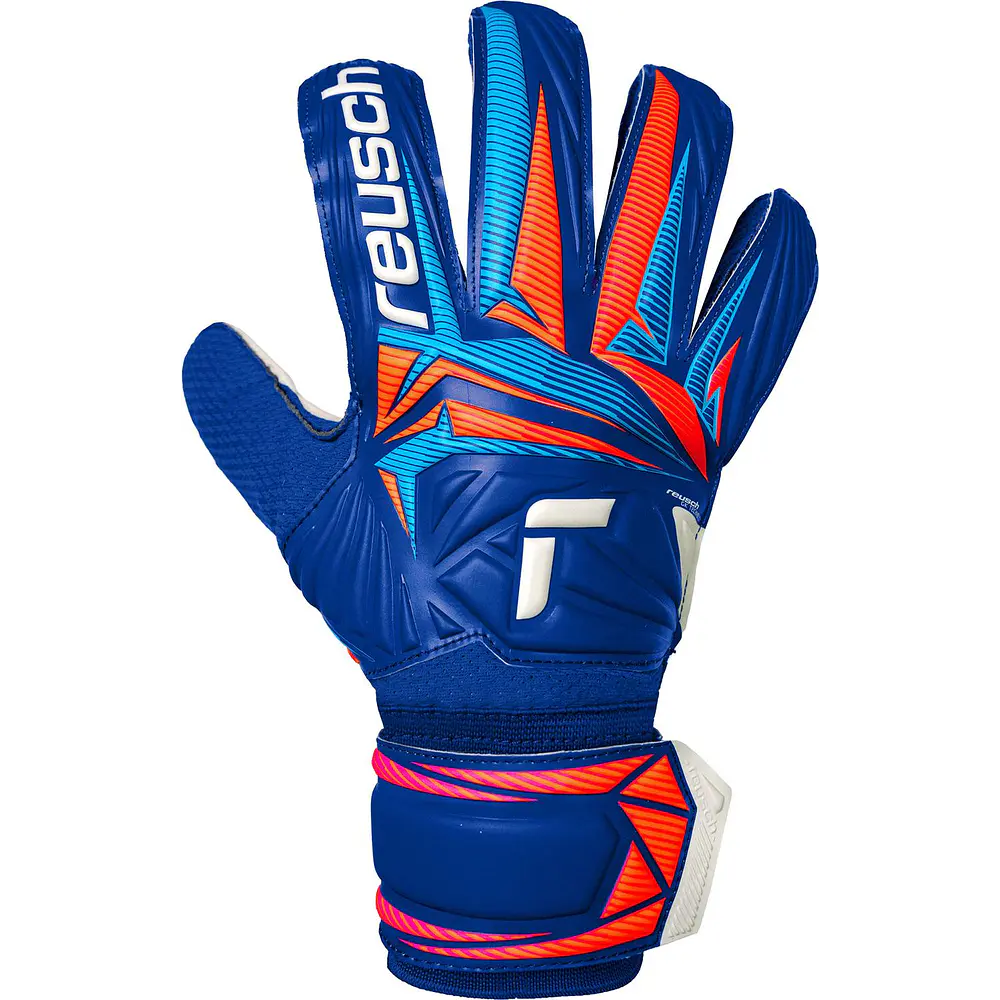 Guante Arquero Reusch Attrakt Solid Azulino GK26