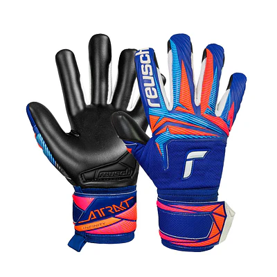 Guante Arquero Reusch Attrakt Infinity Evolution NC Azulino GK26