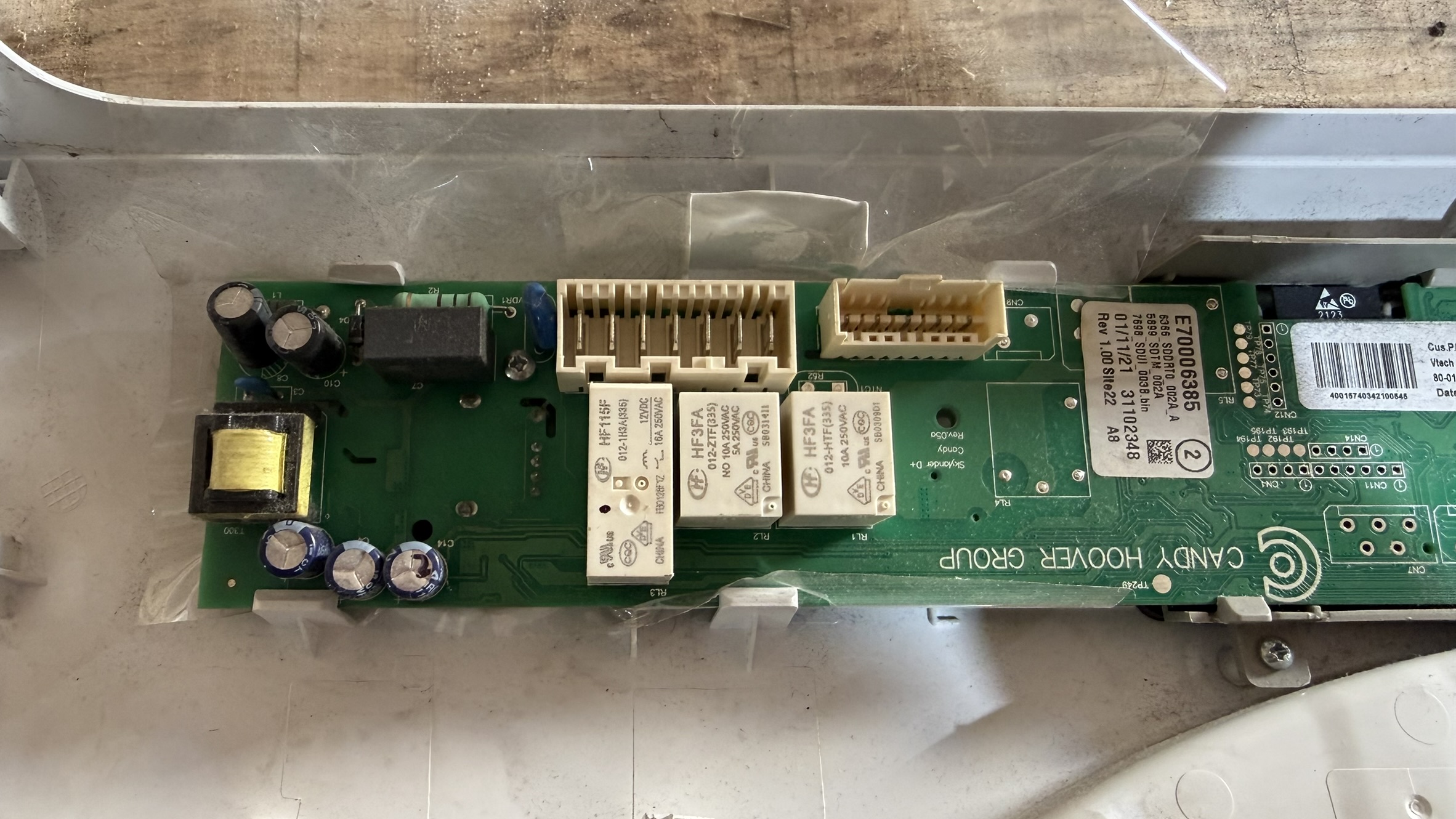 Modulo/Placa Secadora Candy/Hoover 31102348 [Usado] 4