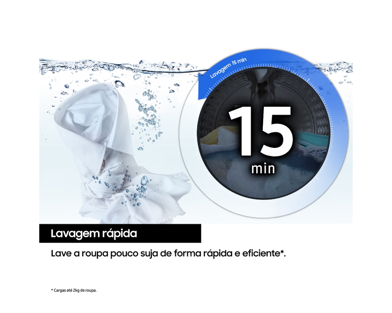 MÁQUINA DE LAVAR ROUPA SAMSUNG 9KG  6