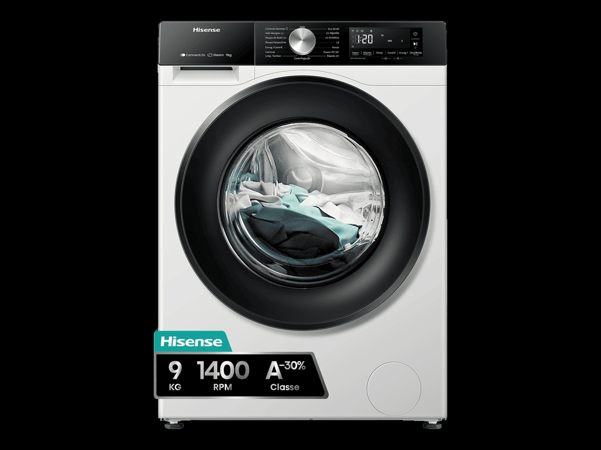 Máquina de Lavar Roupa Hisense 9Kg [Usado/Verificado] 2