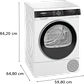 Máquina de Secar Roupa Siemens IQ500 WQ35G2D0ES 8Kg Classe A+++ (Até 31/08) - Thumbnail 10
