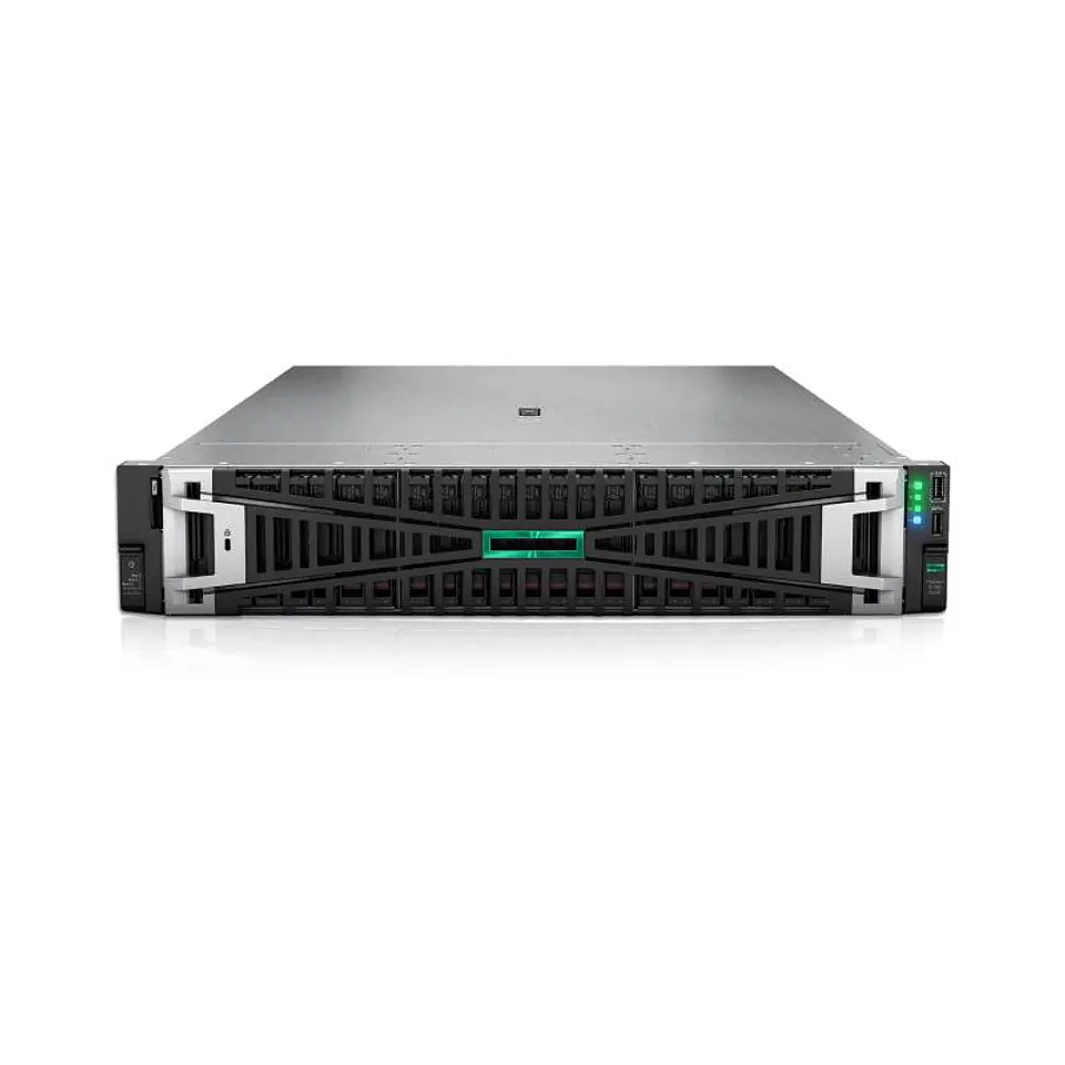 HPE ProLiant DL380 Gen11 | Xeon Silver 4510 | 64GB | 2xSSD 960GB | MR408i | iLO6 | Rack 2U 1