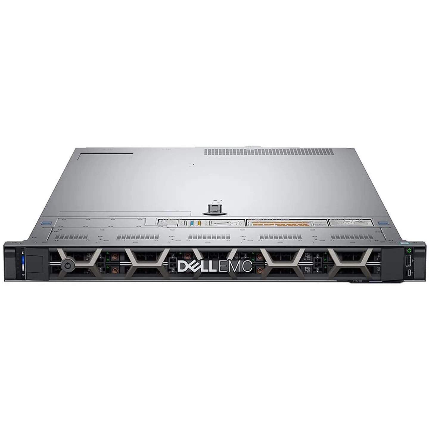 Dell PowerEdge R640 | 2x Xeon Silver 4114 | 32 GB de RAM | 2x SSD 480 GB + 6x HDD 1,2 TB | Rack 1U 1