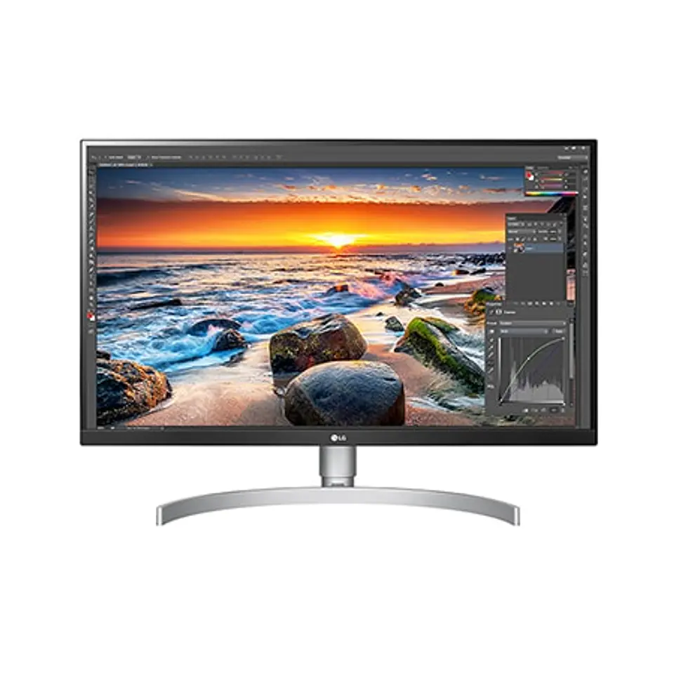 LG 27UL850-W | 27″ | 4K UHD 3840x2160 | IPS | USB-C 60W | HDR10 | 60Hz | 99% sRGB 1