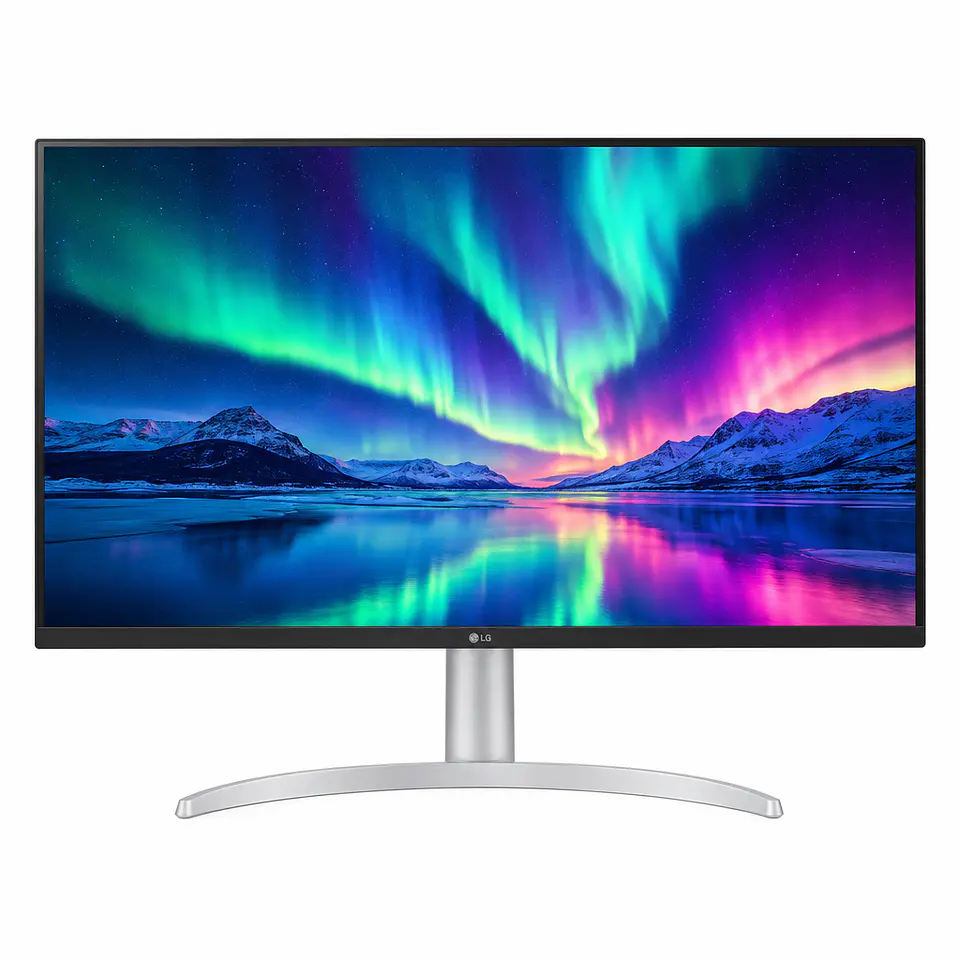 LG 32UD99-W | 32″ | 4K UHD 3840x2160 | IPS | Base USB-C | HDR10 | 60 Hz | 99 % sRGB 1