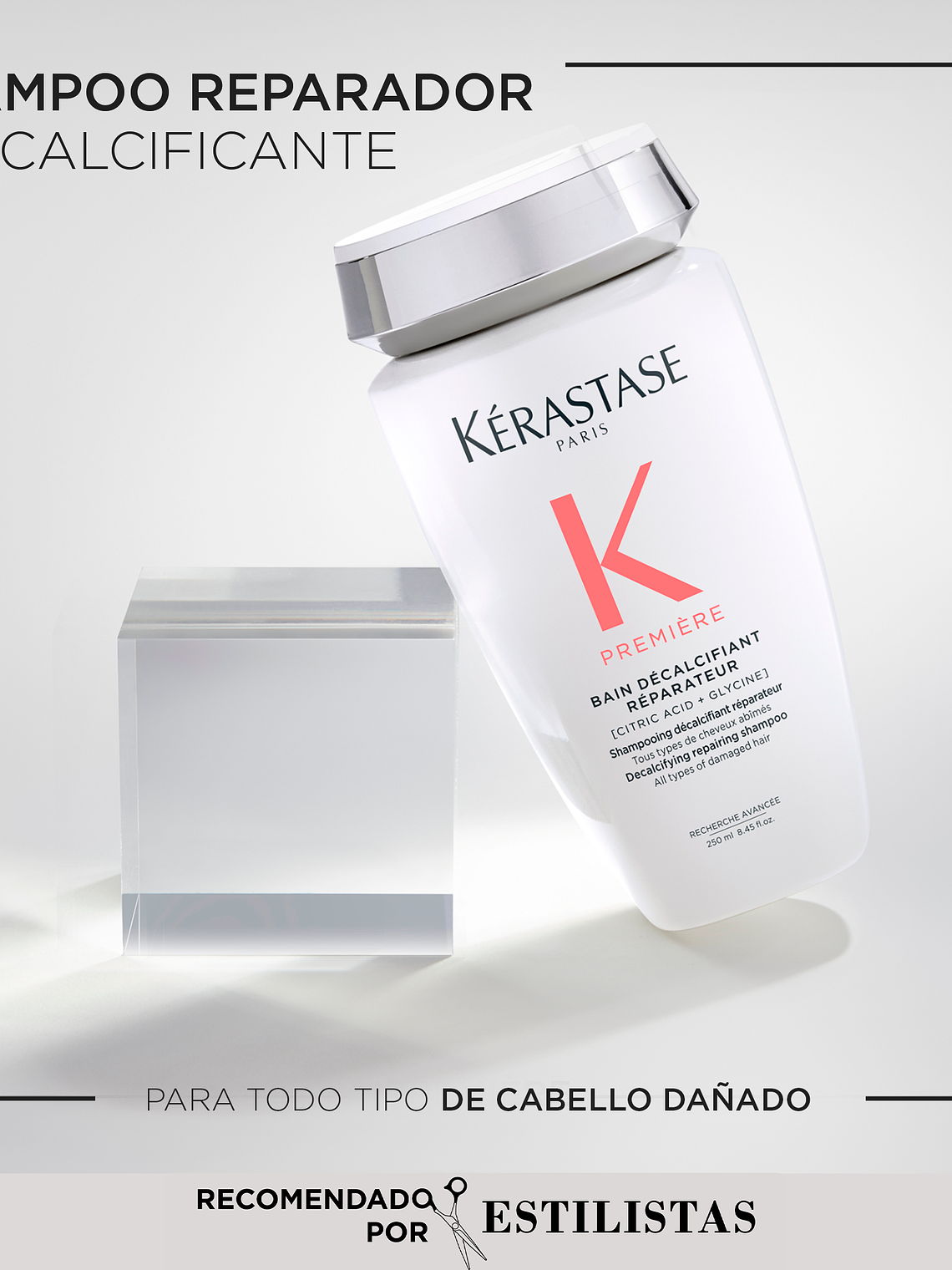 Shampoo Bain Décalcifiant Réparateur Premier 2