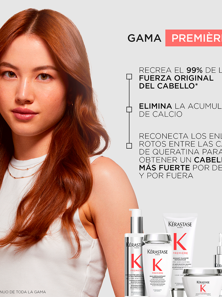 Shampoo Bain Décalcifiant Réparateur Premier 5