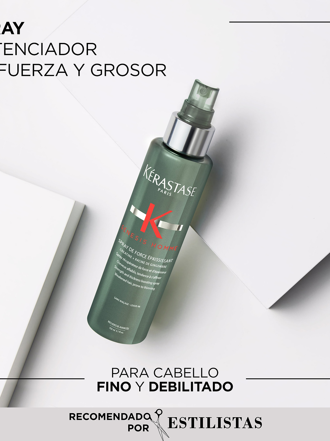 SPRAY DE FORCE ÉPAISSISSANT 2