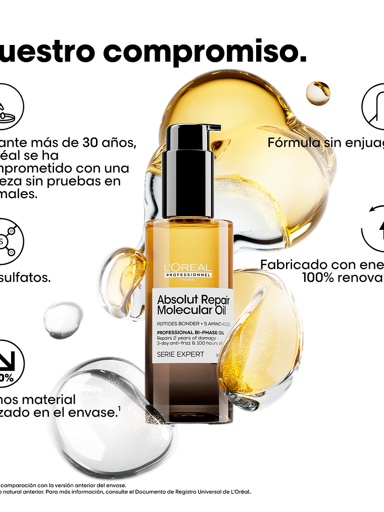 ACEITE BIFÁSICO ABSOLUT REPAIR MOLECULAR 90ML 6