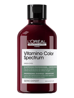 SHAMPOO NEUTRALIZANTE VERDE VITAMINO COLOR SPECTRUM 300ML