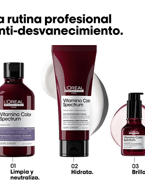 SHAMPOO NEUTRALIZANTE VIOLETA VITAMINO COLOR SPECTRUM 300ML