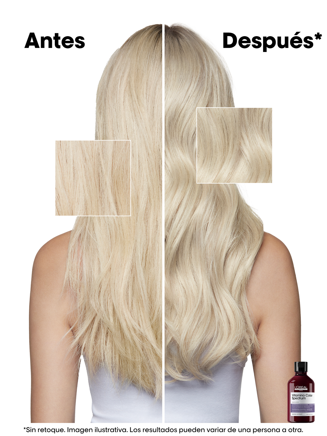 SHAMPOO NEUTRALIZANTE VIOLETA VITAMINO COLOR SPECTRUM 300ML 5