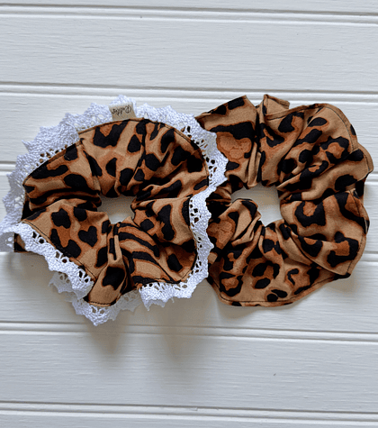 Scrunchie animal print 