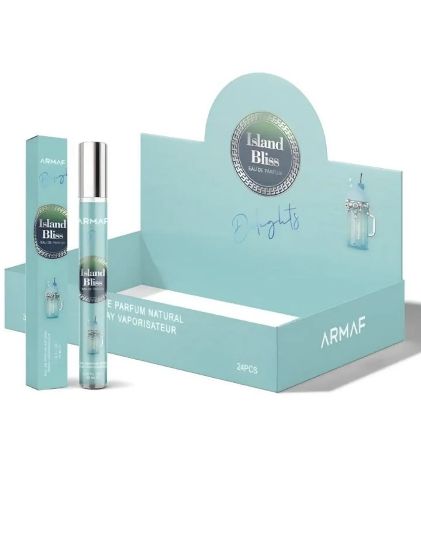 ARMAF ISLAND BLISS 35ML CX 20 UNIDADES 1