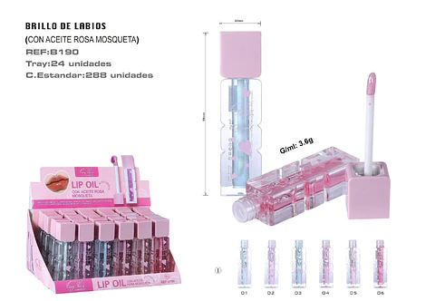BRILHO DE LABIOS  REF B190