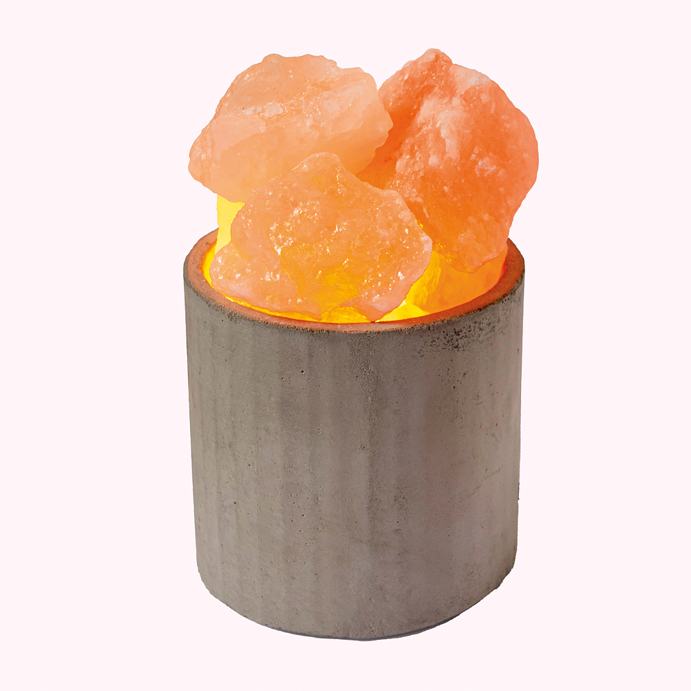 Lámpara de Sal con cuenco