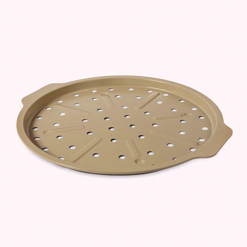 Pizzera perforada Beige